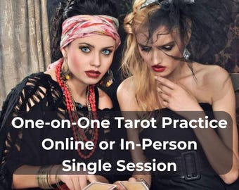Tarot Practice Session | 1-on-1 Tarot Coaching | Learn Tarot Reading Skills | Practice Tarot Online or In Person