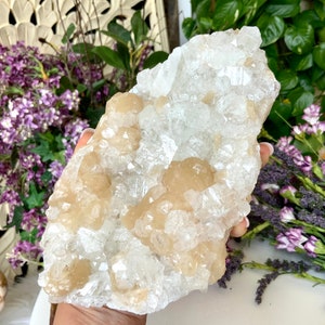 Apophyllite with Stilbite