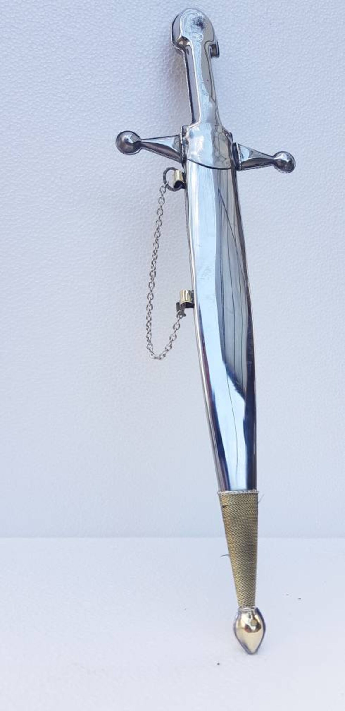 Perfect Decorated Dagger Handmade Dagger With Leather Belt Etsy UK
