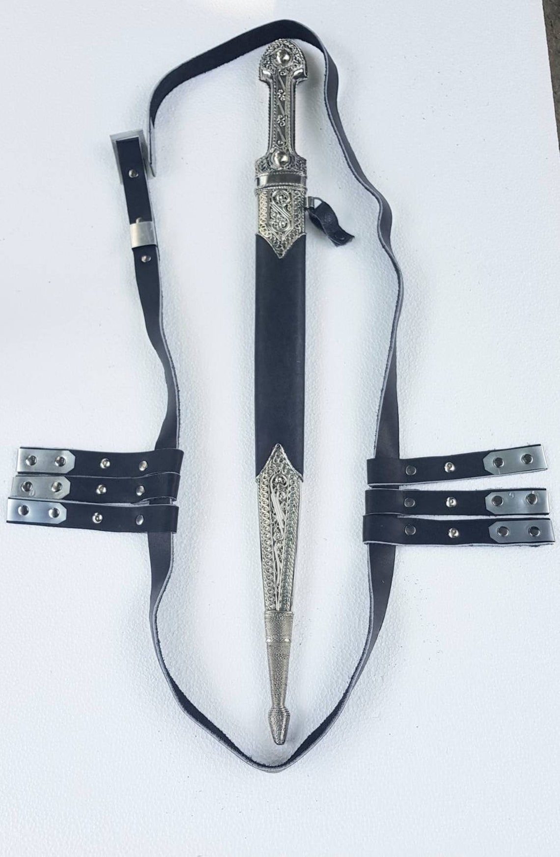 Handmade Dagger Leather Belt Caucasian Dagger Gift for Etsy Canada