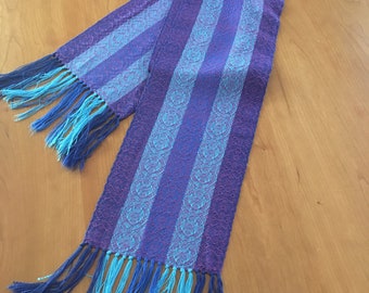Hand woven super soft tencel scarf
