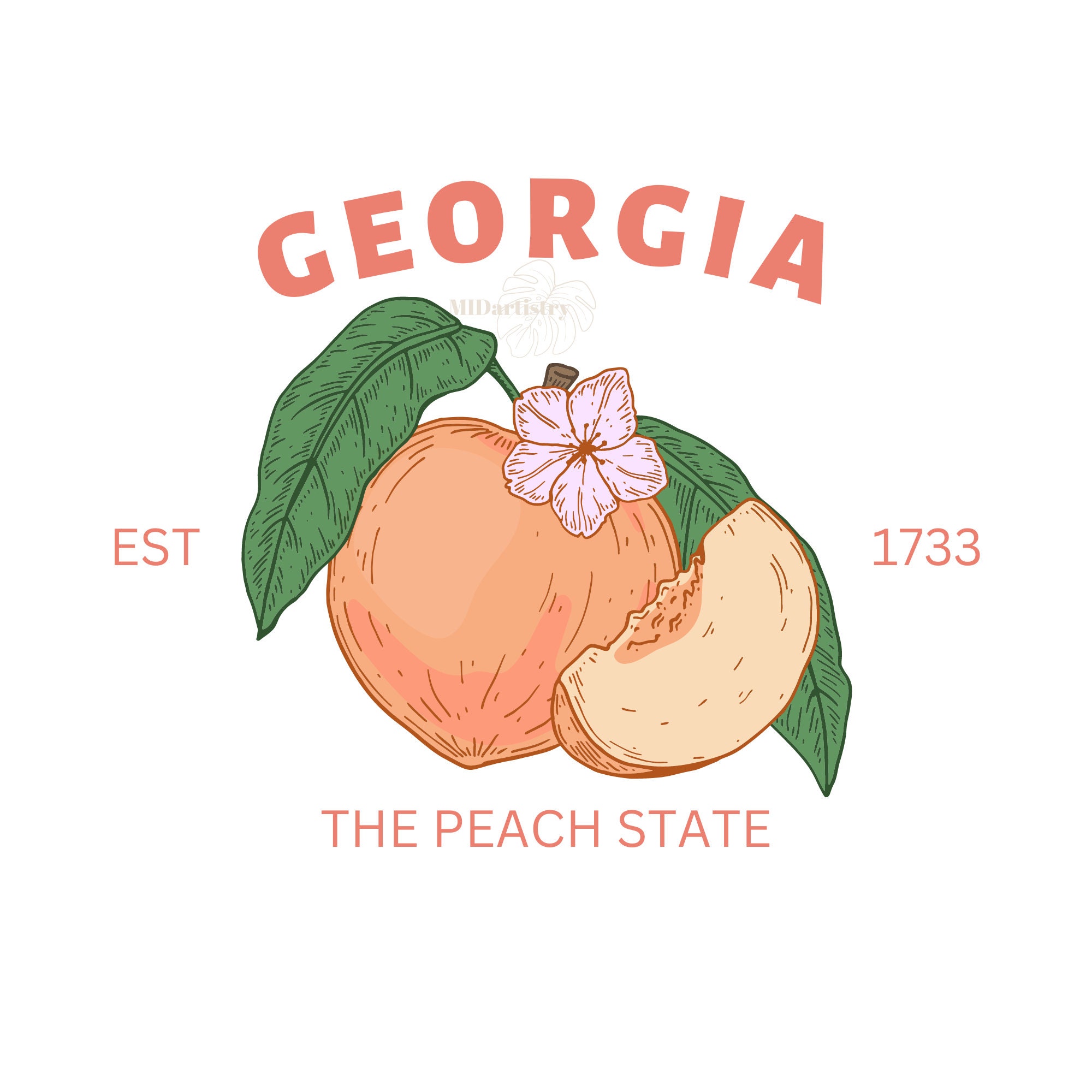 Svg State Svg Fruit Svg Peach Svg Etsy France