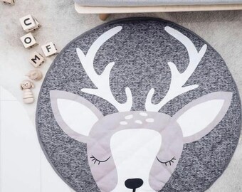 deer rug for nursery