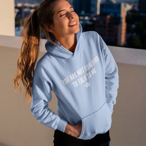 The Untamed 陈情令 - Lan Wangji - You Are Not Qualified To Talk To Me - Hoodie