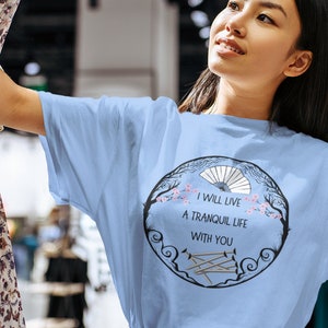 Word of Honor 山河令 - I Will Live A Tranquil Life With You - Short-Sleeve Unisex T-Shirt