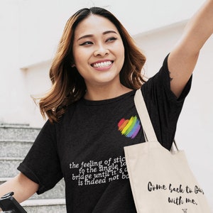The Untamed 陈情令 - Mo Dao Zu Shi - WangXian - Single Log Bridge - Short-Sleeve Tee