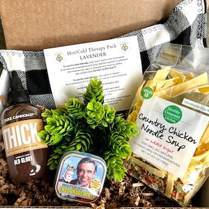 Comforting Care Package. Chicken Noodle Soup For Him. Care Package Men's. Aromatherapy Pack. Men's Care Box. Self Care Package image 1