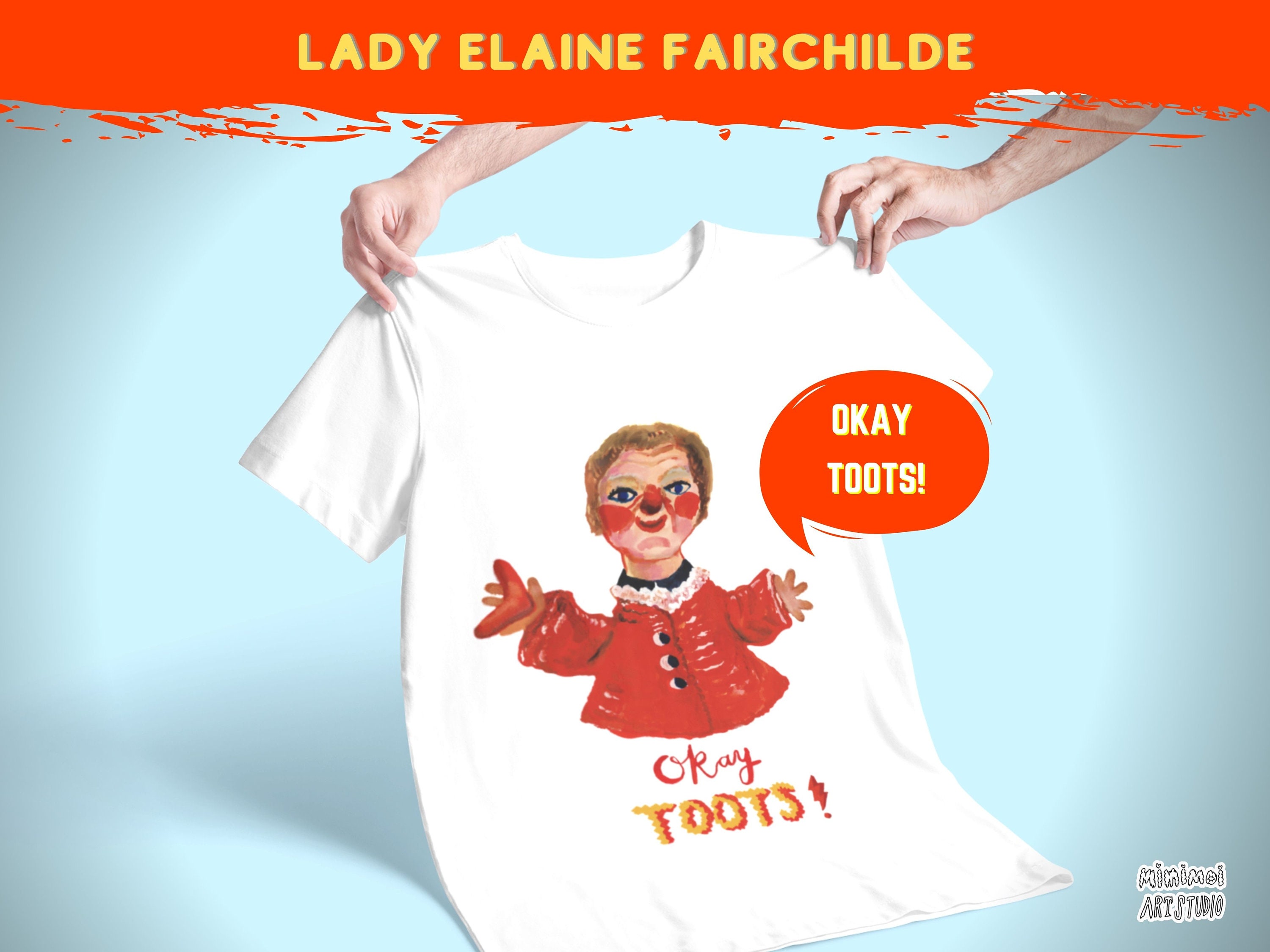 Mr Rogers Kiez Lady Elaine Fairchilde Lady Elaine Unisex Etsy