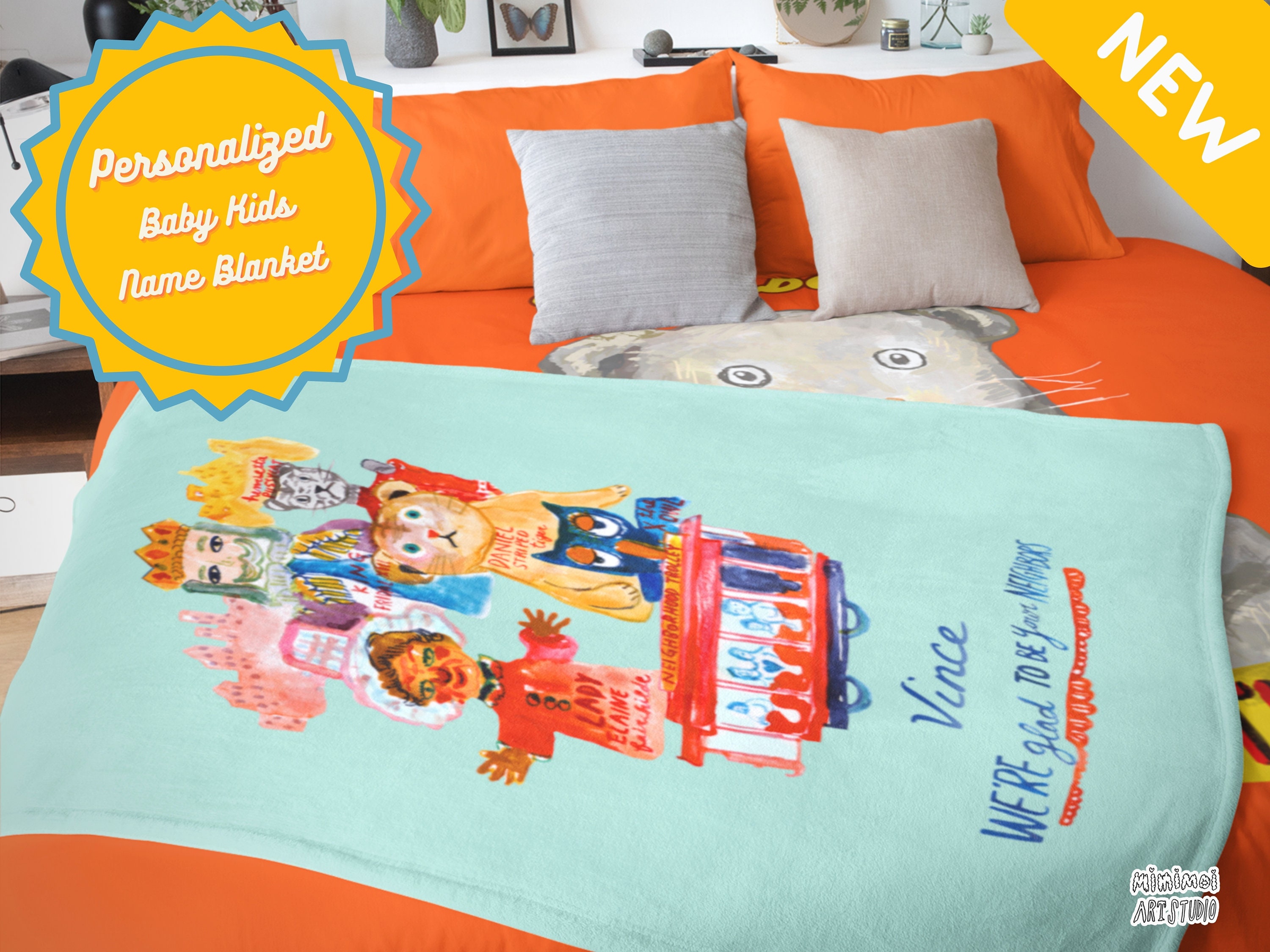 Daniel tiger online full size sheets