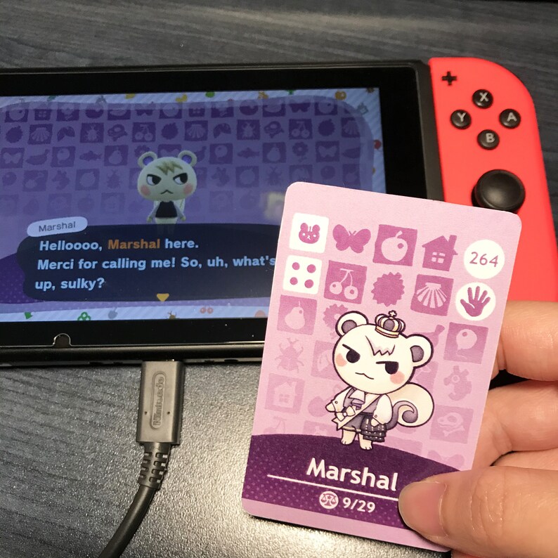 Animal Crossing Lolita Amiibo Card or Sticker Etsy