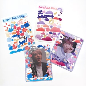 BTS Deco Stickers - Borahae, Super Tuna