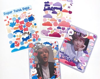 BTS Deco Stickers - Borahae, Super Tuna