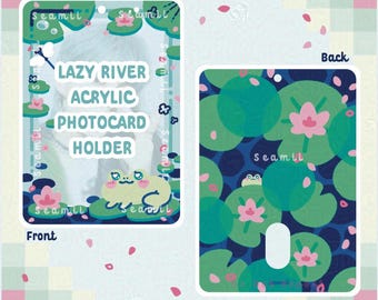 Lazy River Acrylic Photocard Holder