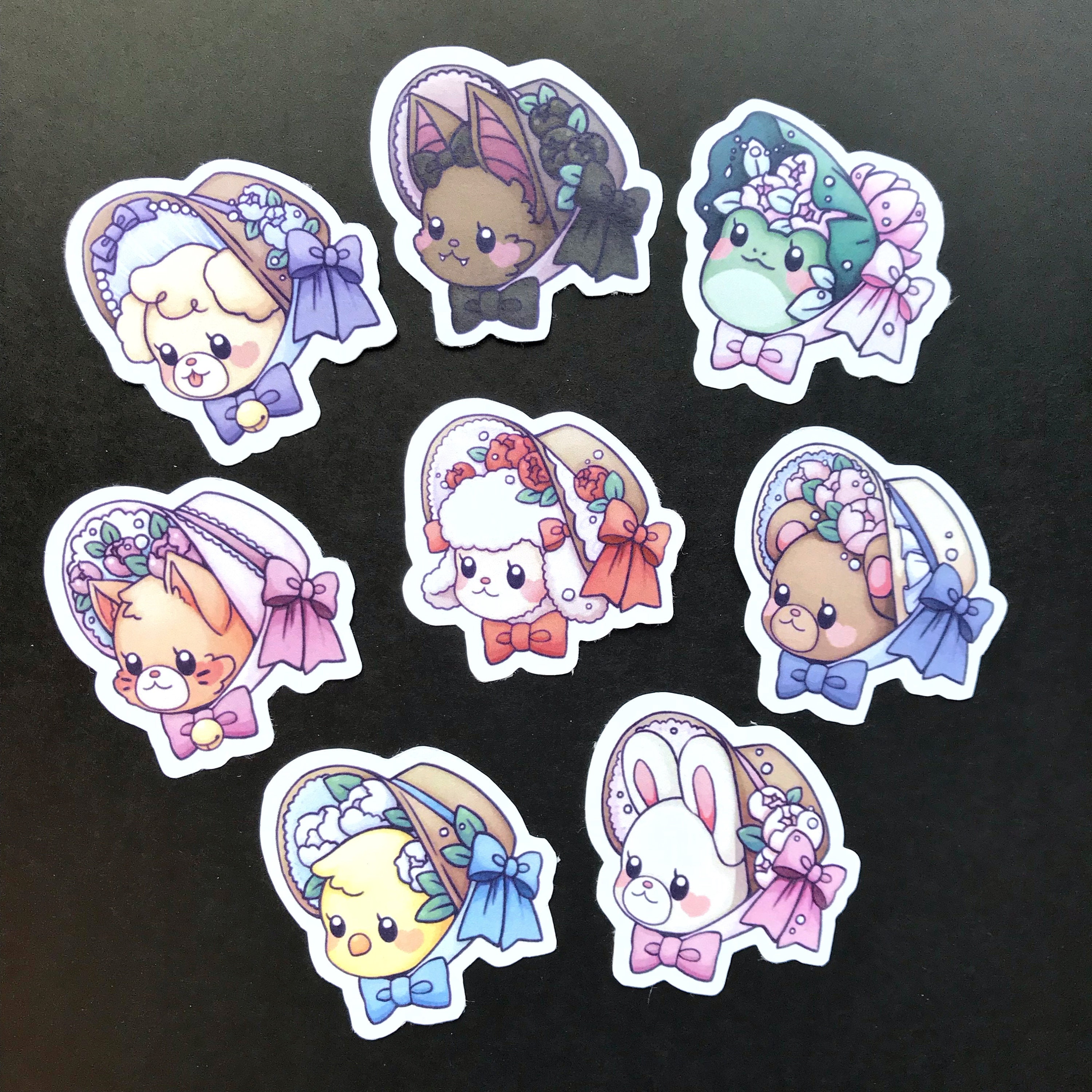 Bonnet Babies Stickers Set - Etsy
