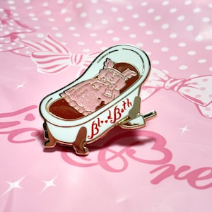 Blood Bath Enamel Pin