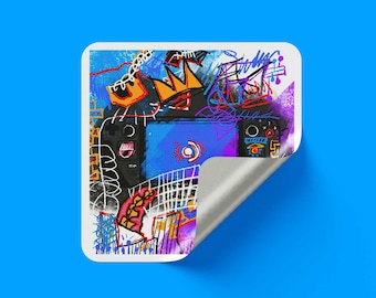 Sticker Steam Deck : Sticker artisanal fait main - Holographique ou standard