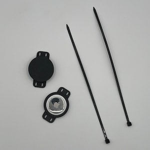 Support Apple Airtag pour la sécurité du vélo. Support universel imprimé en 3D. Airtag non inclus