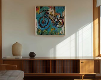 Impression d'art Surly bike : « Surly » signée et datée (sans cadre)