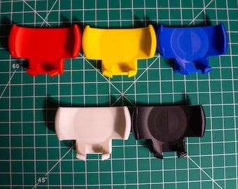 Clip ceinture Pokemon Go Plus Plus : accessoire de support en plastique noir imprimé en 3D