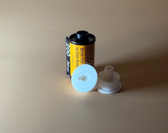 Lot de 2. Adaptateurs imprimés en 3D pour film 120 à film 35 mm.