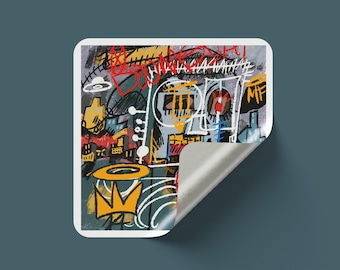 MF DOOM Sticker: Doomsday Inspired, Handmade, Water-Resistant