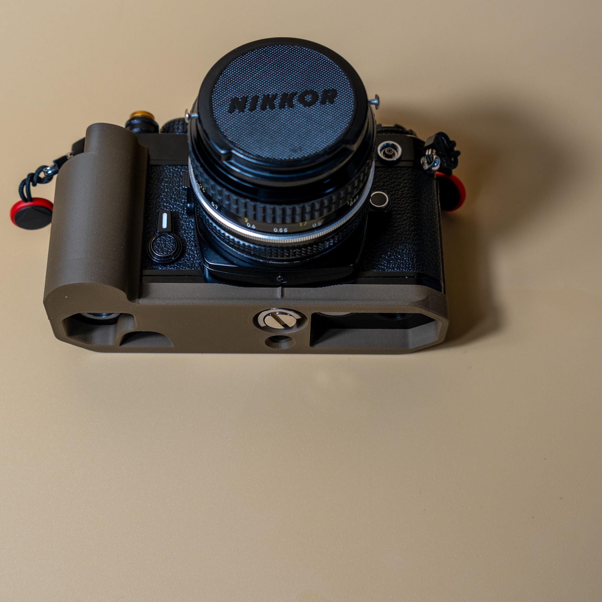 Nikon FE Grip Ergonomic 3D Printed Handle: Also Works on FE2, FM