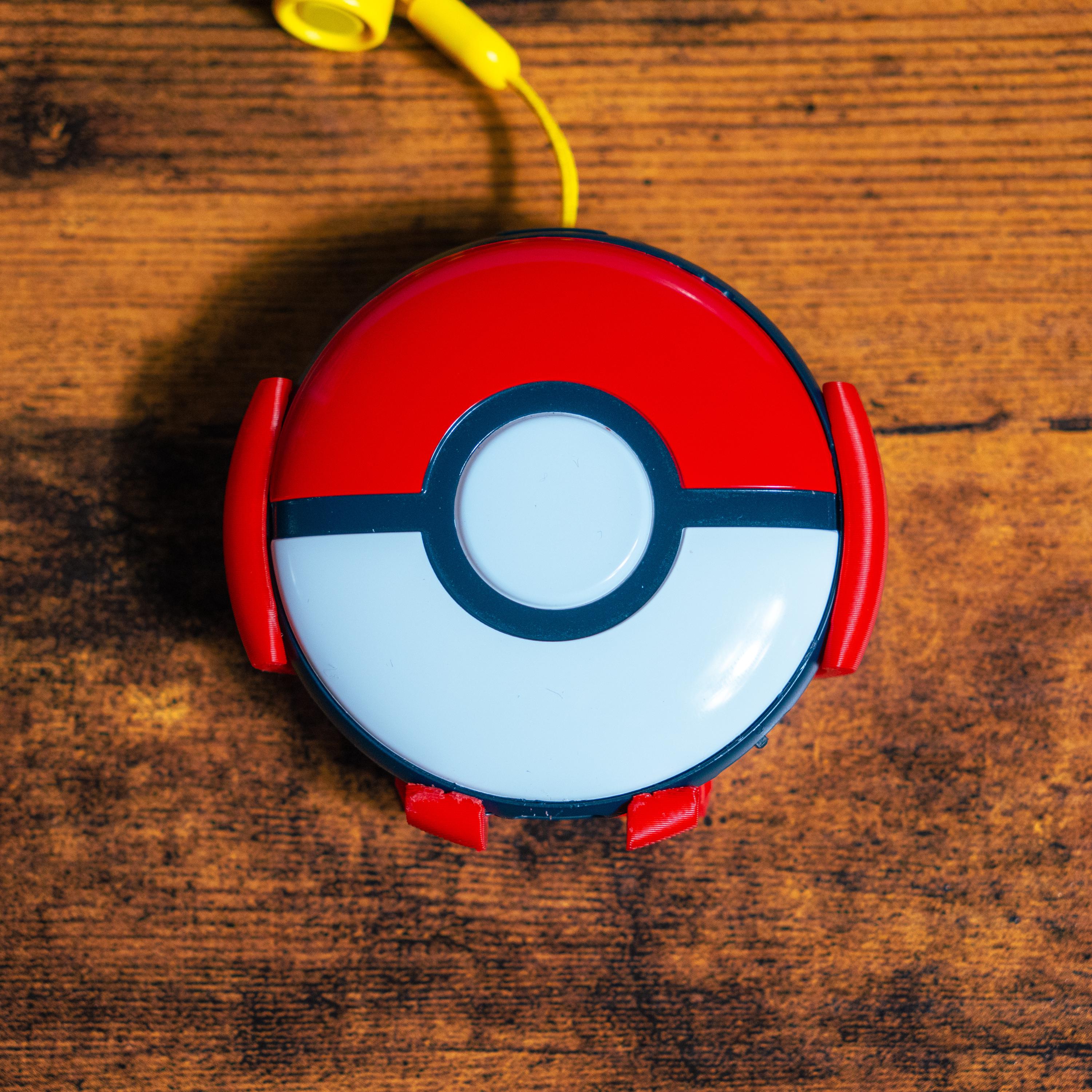 Pokemon Go Plus Plus Belt Clip: Black 3d-printed Plastic Holder
