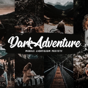 10 Moody Lightroom Presets, Instagram Preset, Influencer Preset, Dark Moody Presets, Presets, Black Presets, Preset, Moody Preset,dark moody