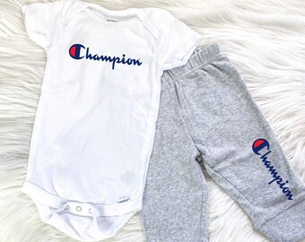 baby girl champion outfit