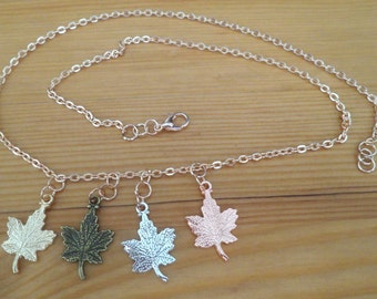 Autumn Leaves Necklace