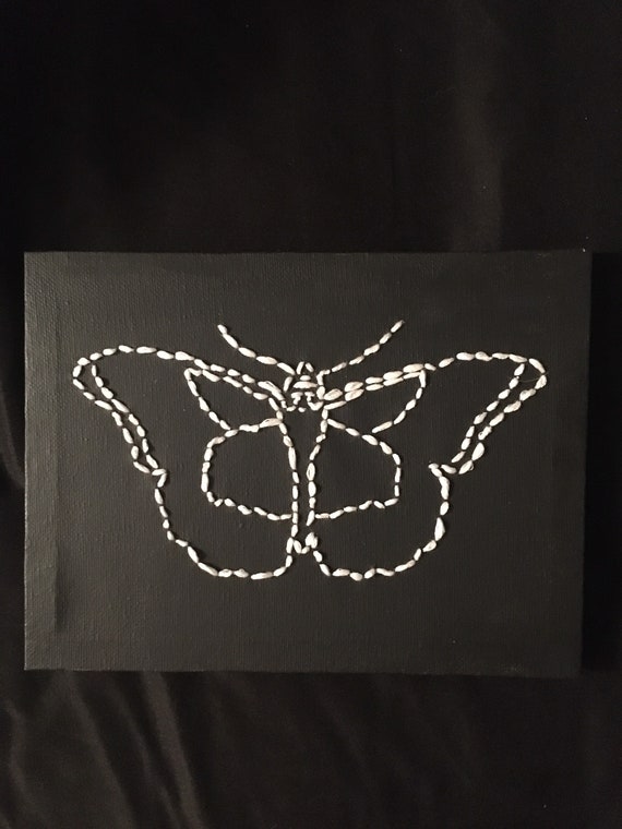 Harry Styles Butterfly Tattoo String Art Etsy