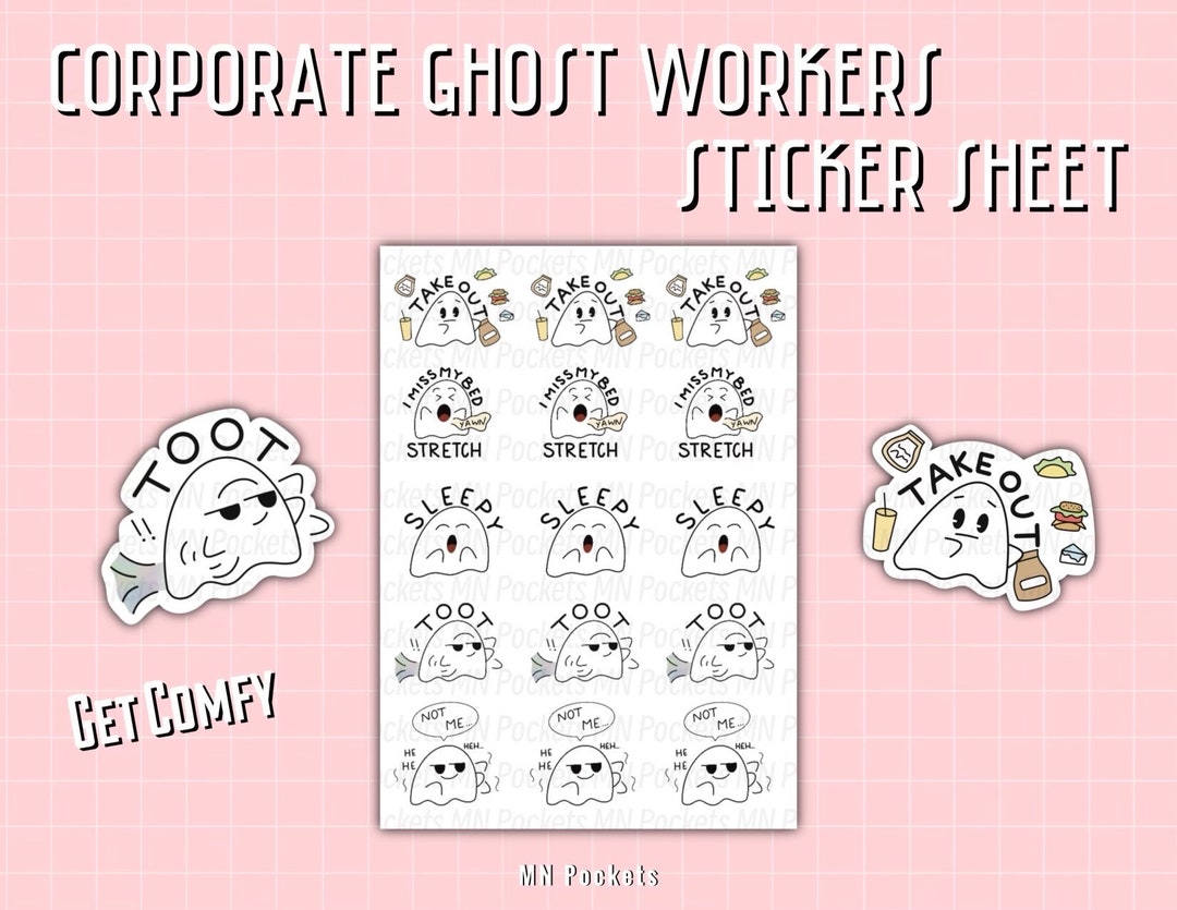 Relatable Corp Office Sticker Sheet A Office Humor Perfect for Office ...
