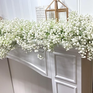 Babies Breath Garland | Fresh Babies Breath | Wedding Garland | Garland | Table Runner | Gypsophila Garland | Baby Shower | Bridal Shower