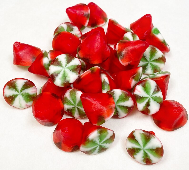 Jelly Filled Strawberry Cone Twist Gummies Strawberry Gummy Etsy
