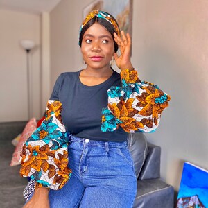 African print shirts | african womens tops | Ankara tops | summer tops | bishop sleeves | tee shirt | African tops for women
