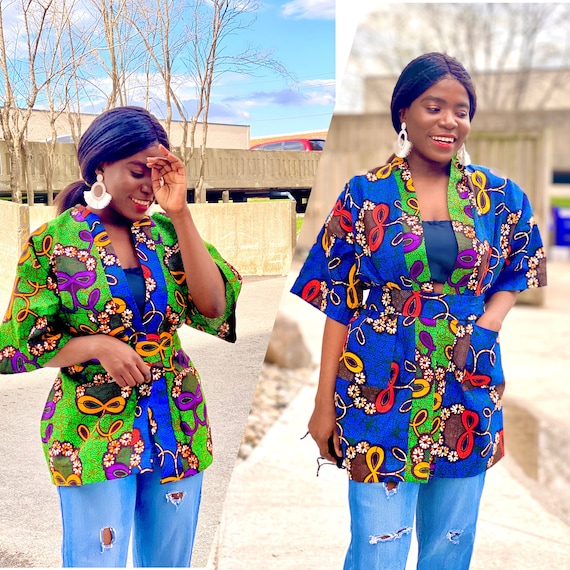 Ready to wear Ankara kimono Jackets – SHOP AFRICA USA