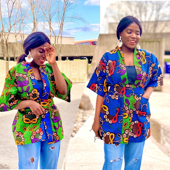 45 photos of stunning ankara jacket/kimono and pants in 2023  Ankara  jackets, Ankara jackets for women, Latest african fashion dresses