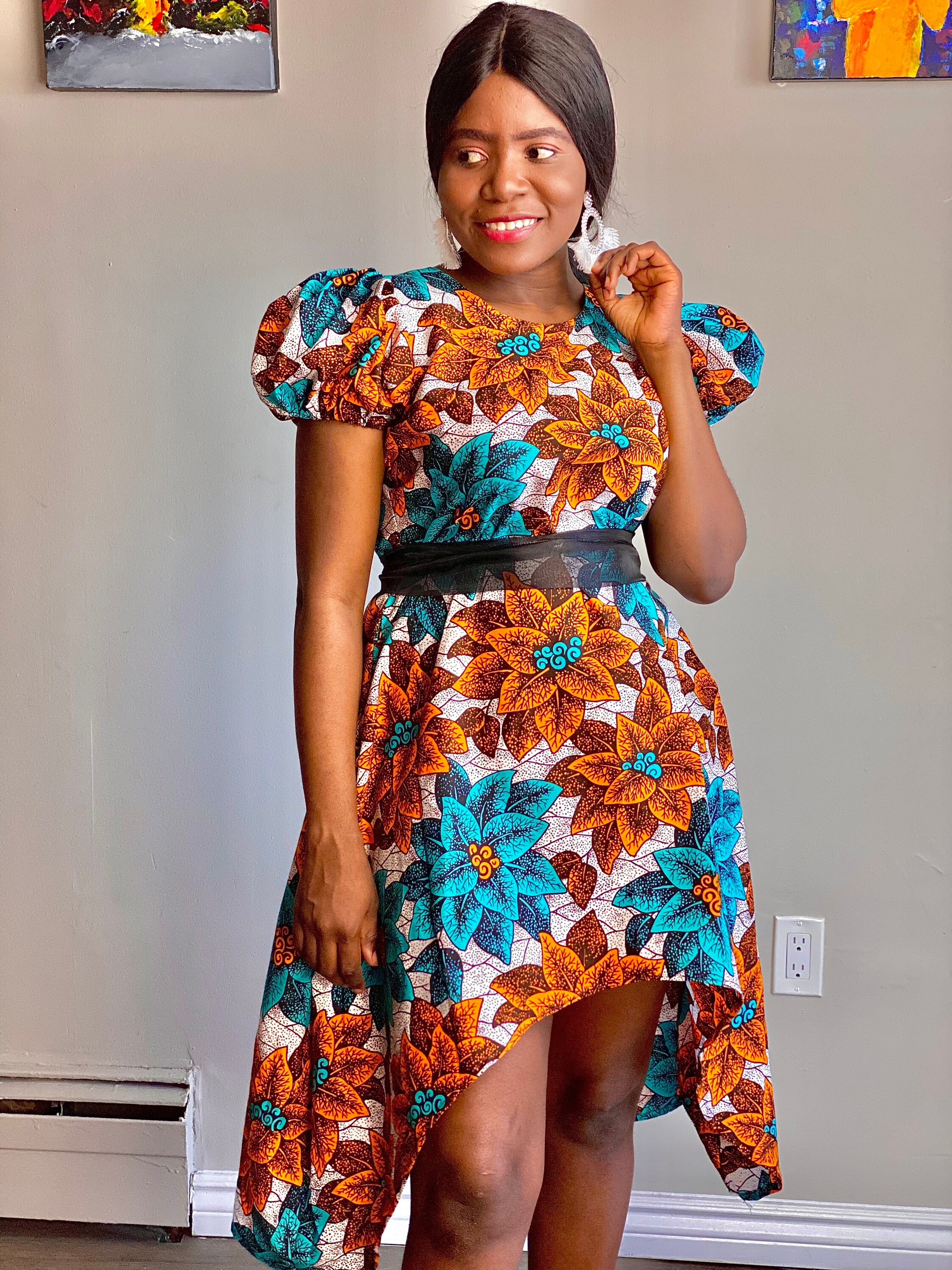high low ankara styles