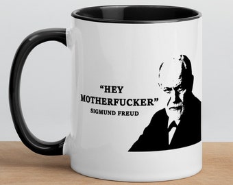 Sigmund Freud, Funny, Mug