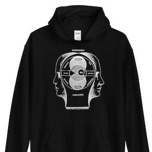 Jungian Model of the Psyche, Carl Gustav Jung, Unisex Hoodie