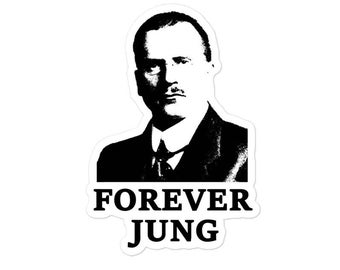 Forever Jung, Jungian, Carl Gustav Jung, Sticker
