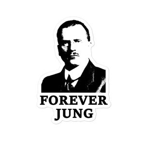 Forever Jung, Jungian, Carl Gustav Jung, Sticker