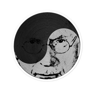 Carl Jung, Jungian, Yin-Yang, Aufkleber