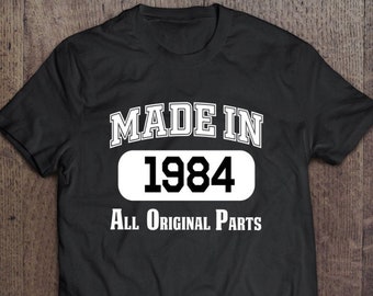 Made in 1984, 37. Geburtstag Shirt Ideen, 37. Geburtstag Shirts, 37. Geburtstag Shirt Ideen für sie, 37. Geburtstag Shirts Quarantäne