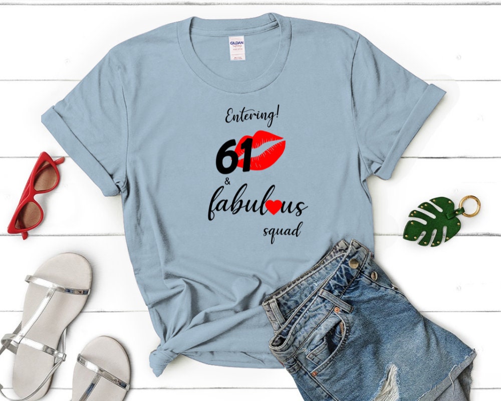 61st birthday shirt ideas for her