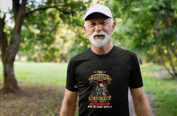 Ich Bin Ein Murrischer Alter Mann Murrischer Alter Mann Etsy