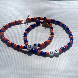 Beaded College Bracelet