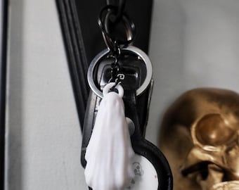 3D Printed Ghost Keyring: Spooky Keychain Ornament