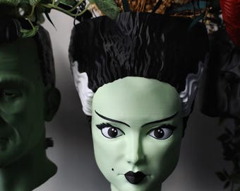 Bride of Frankenstein Planters