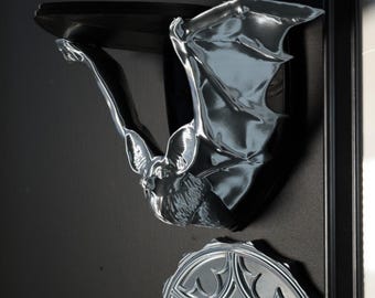 Lucius Decorative Gallery Wall Shelf | bat, gothic home decor, Halloween decor.
